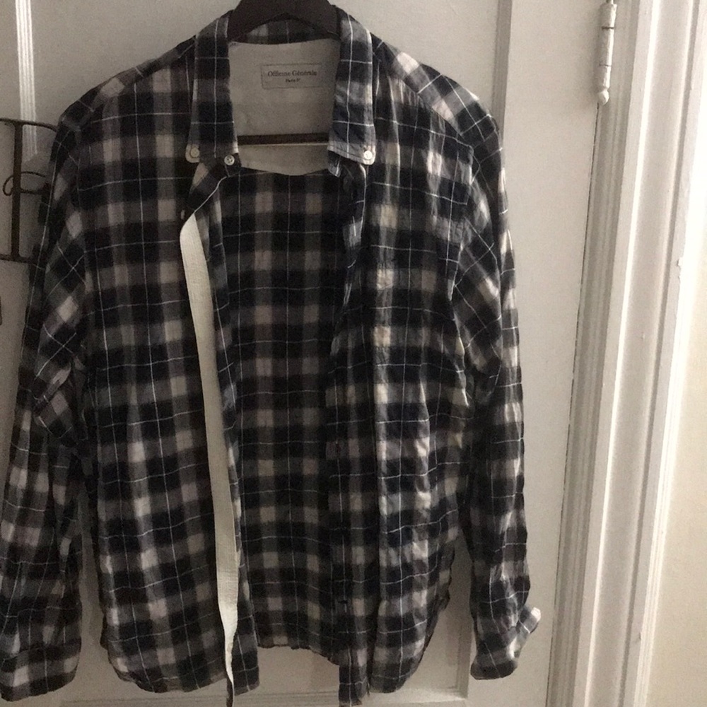 Officine Generale Paris xl linen shirt.